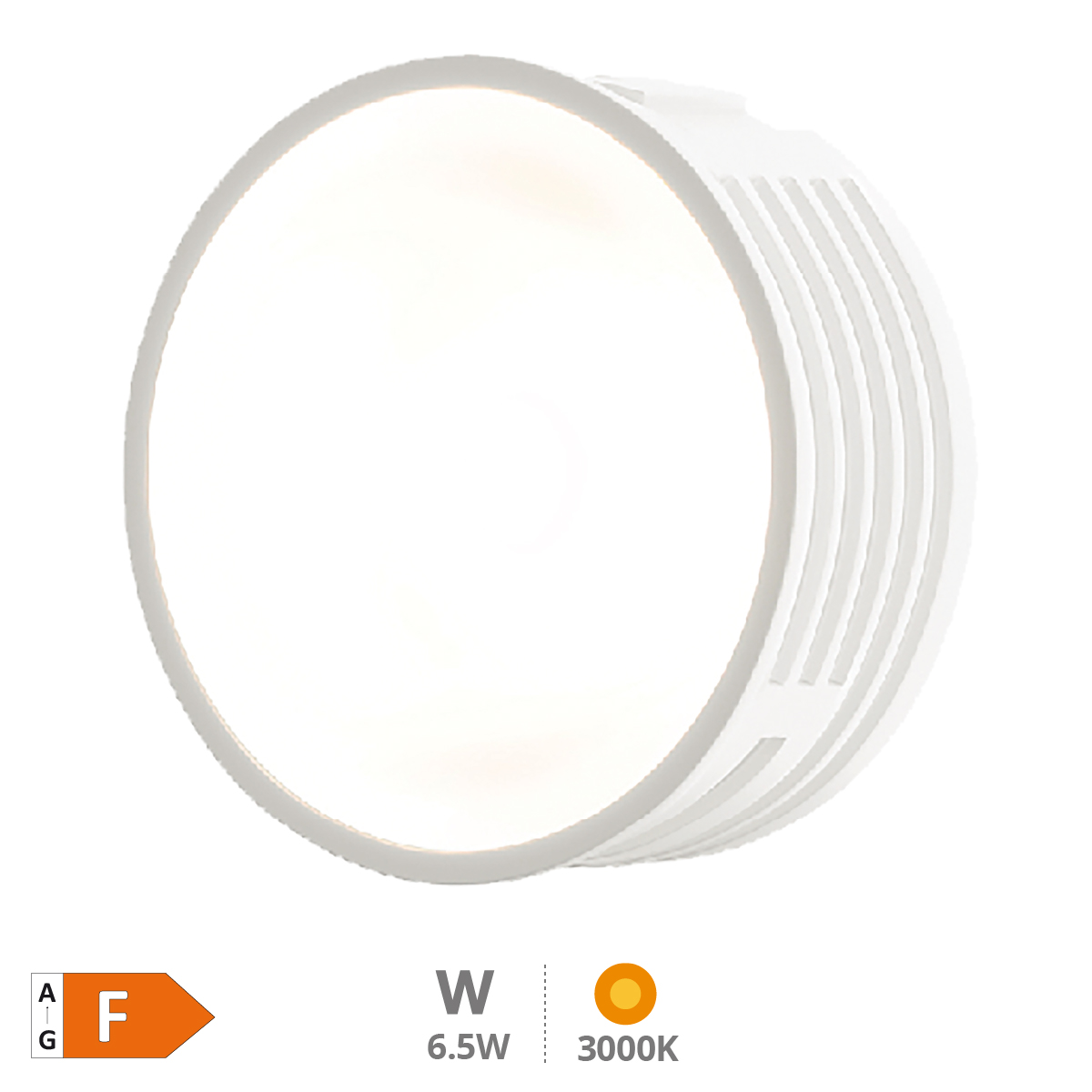 LED module for recessed lighting fixtures 6,5W 120º 3000K
