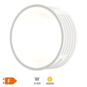 Módulo LED plano Série Andulo para focos e aros embutidos 120º 6,5W 4000K