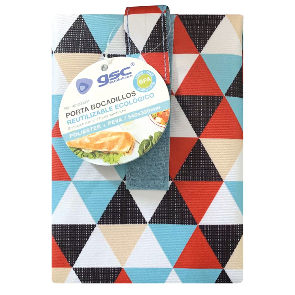 Saco reutilizável para sanduiche ecológico Estampado