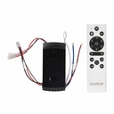 Télécommande et récepteur de rechange pour ventilateur Lugela, Likasi, Tungati, Ranta, Buccheri, Lentini, Nicosia et Oliveri