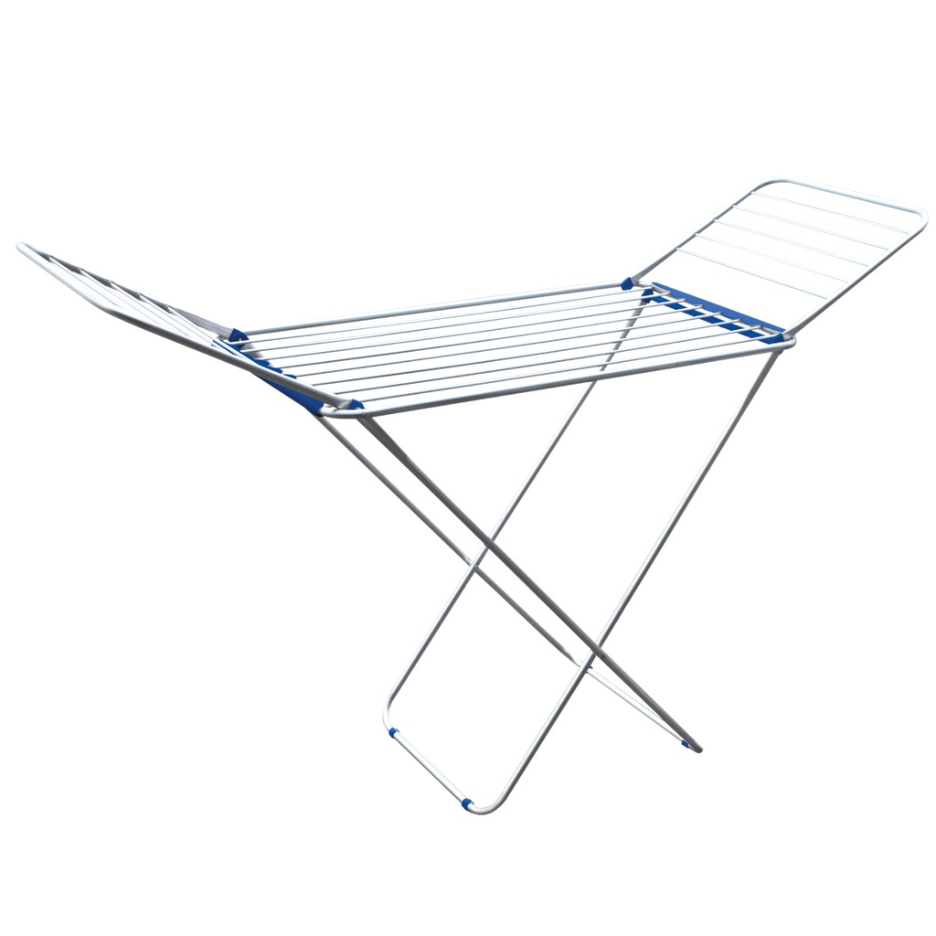 Séchoir pliable Manma 2 ailes en aluminium 176x55x92cm