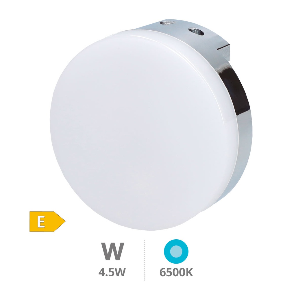 Aplique de casa de banho LED Inada 4,5W 6500K IP44
