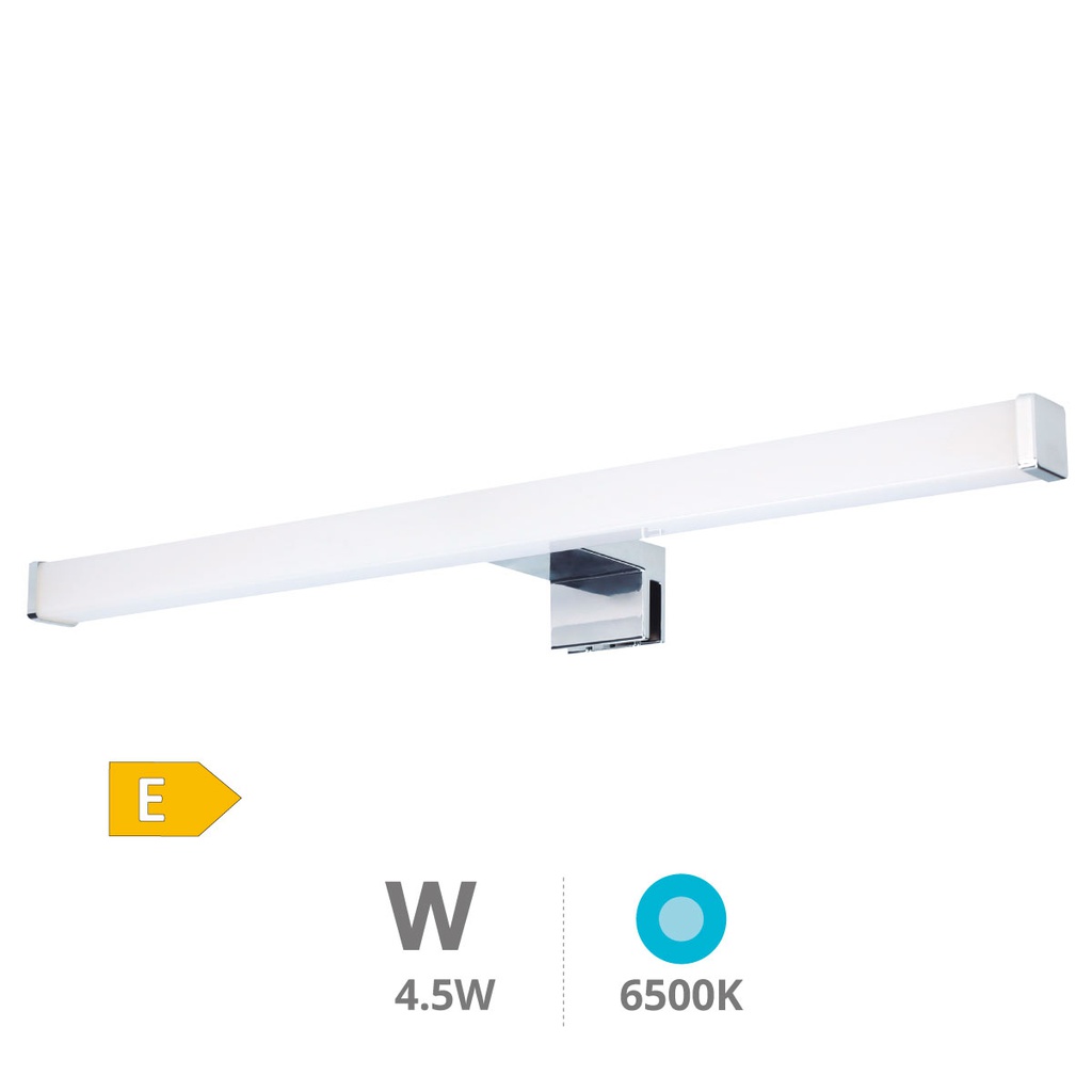 Aplique de casa de banho LED Nakur 6W 6500K IP44