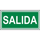 Adesivo para luminárias de emergência saída 200x75mm