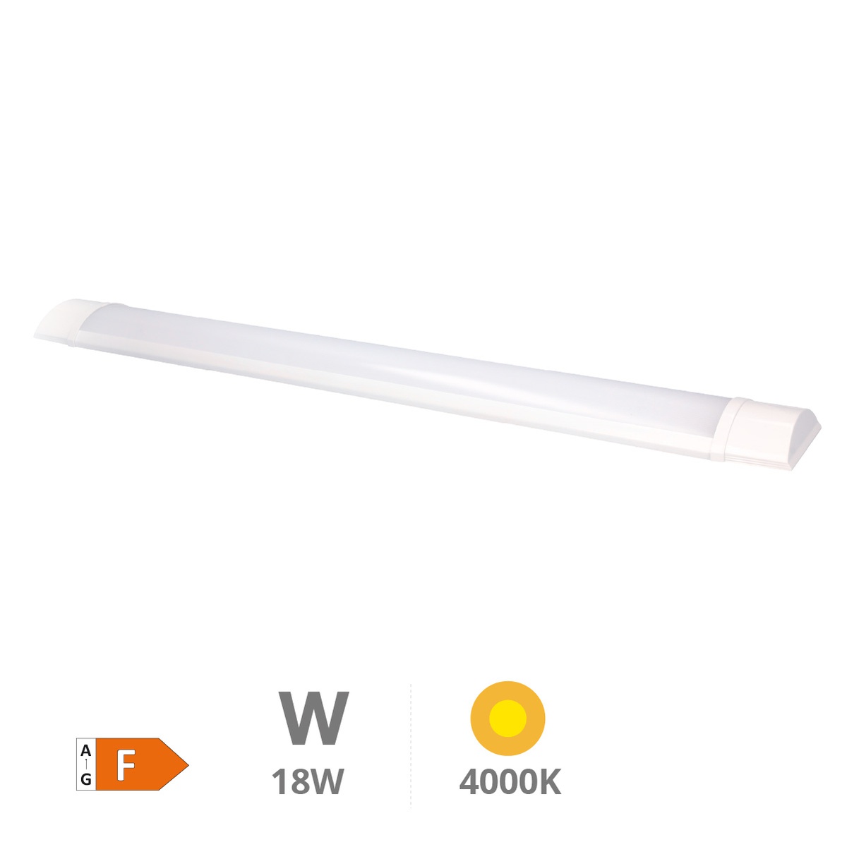 Bame LED batten 18W 60cms 4000K