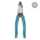 Alicate de corte profesional 200mm con pelacables y crimpadora
