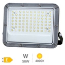 Projetor de alumínio LED Belinta 50W 4000K IP65 Preto 