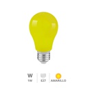 [200605011] Bombilla LED estándar 1W E27 Amarillo