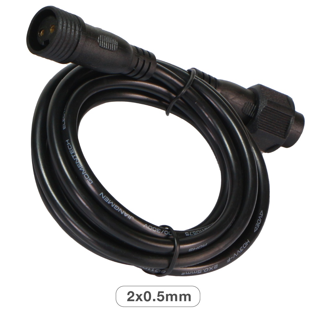 Cable (2x0.5mm) 2M para proyector solar Miloha y Pamol ref. 202615015 - 16 - 21