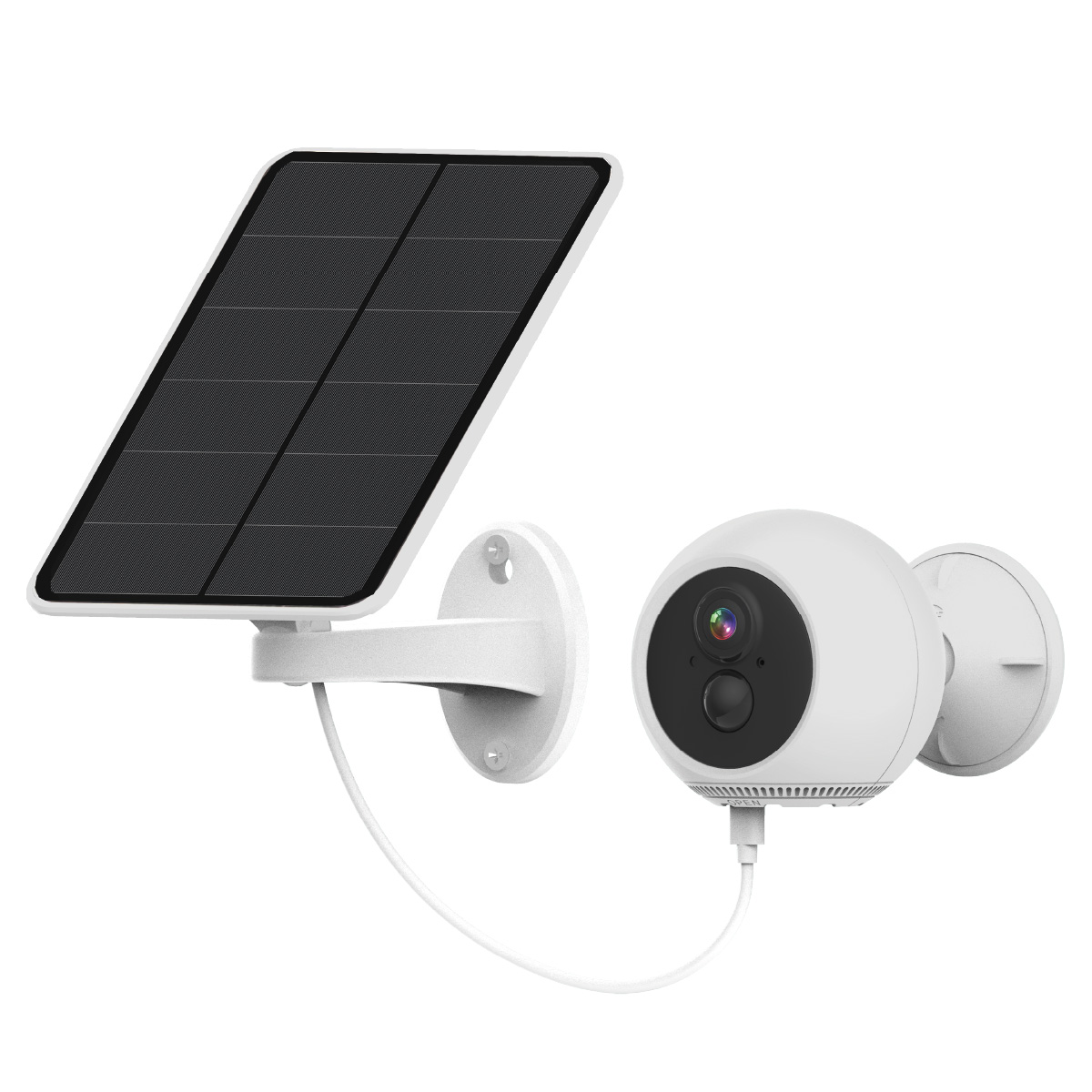 Neale Smart Solar Outdoor Camera Wifi connection 1080P-2MP 