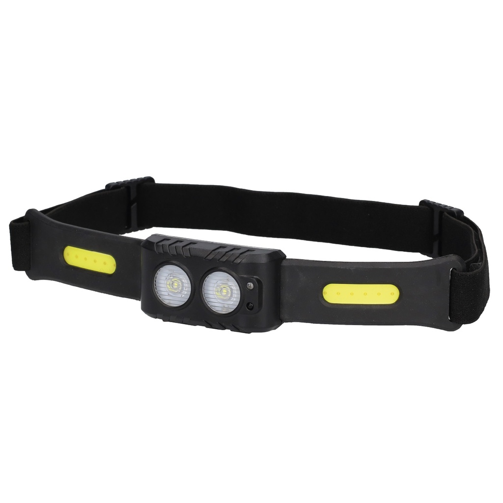 Lampe frontale LED COB avec détecteur