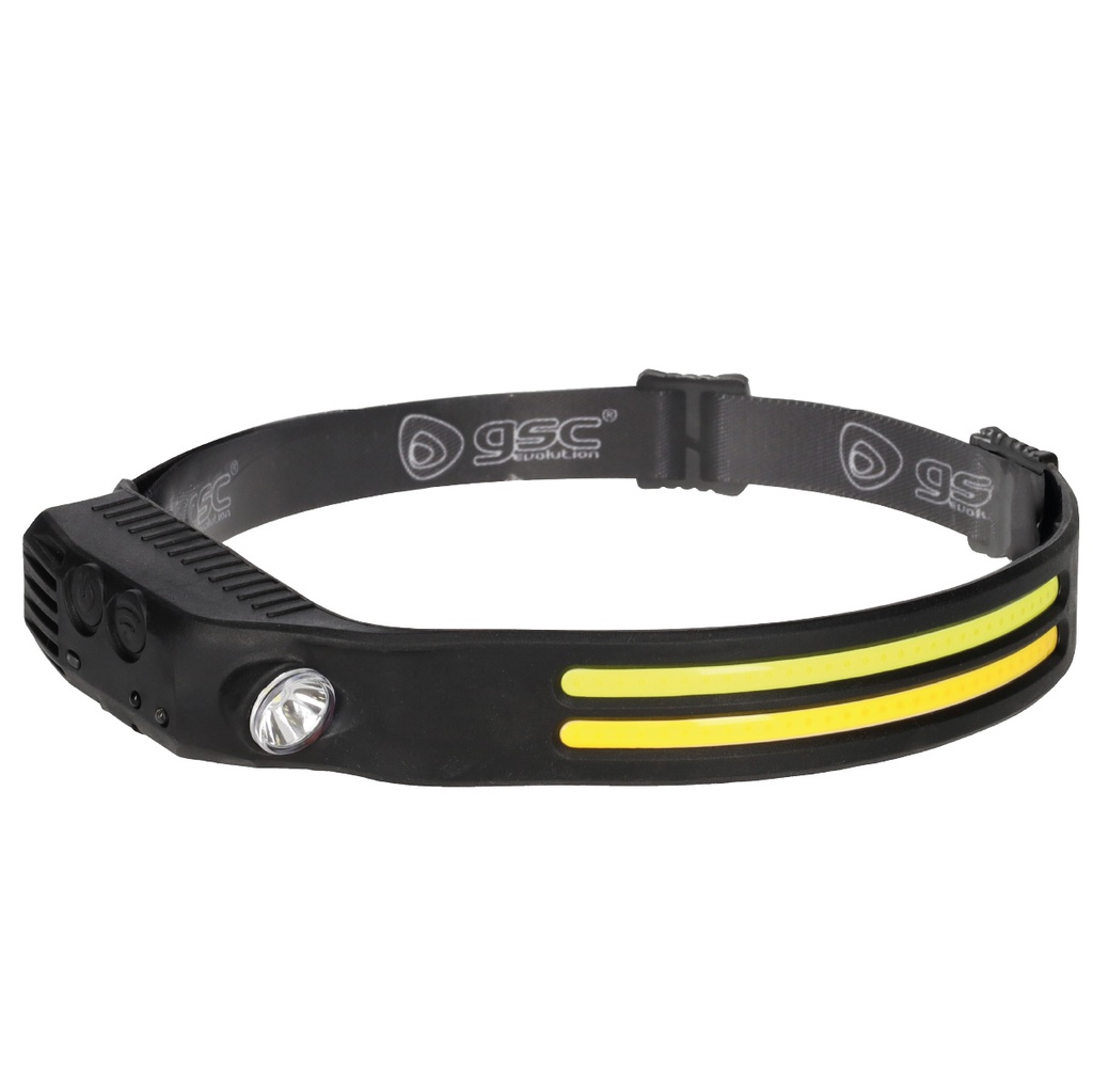 LED headlamp  with sensor