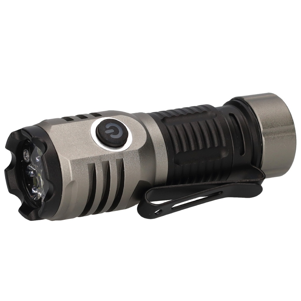 Lanterna de mão LED recarregável USB 12 W