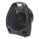 Calefactor eléctrico vertical Tupa Máx. 2000W Negro