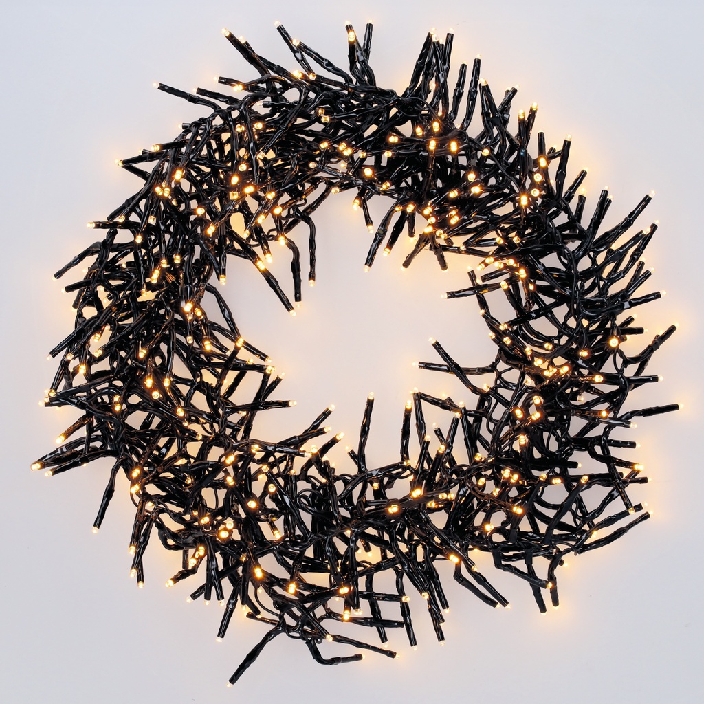 Guirlanda LED 5M 500LEDs 8 funções Luz quente