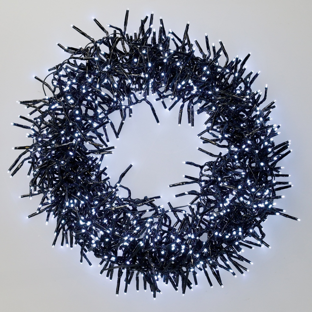 Guirlanda LED 10M 1000LEDs 8 funções Luz fria