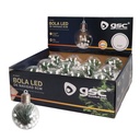 Christmas ball 8cm LR44*3 included - 12 u. displaybox