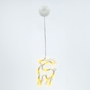 Rena de Natal LED para pendurar (3 pilhas AAA)