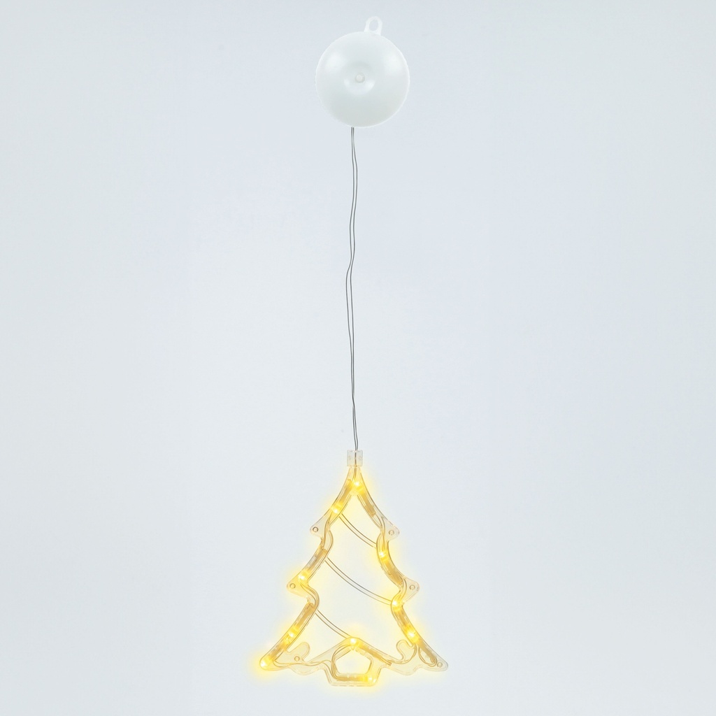 Pine tree LED hanging decoration 3xAAA