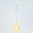Pine tree LED hanging decoration 3xAAA