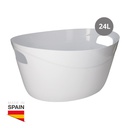 Cesto multiusos oval 24L Branco