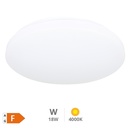 Plafón techo LED 18W 4000K Blanco - Libertina