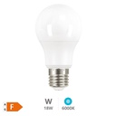 Bombilla LED estándar A65 18W E27 6000K - Libertina