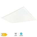 Painel LED embutido retangular Luena 119,5x29,5 cm 40W 6000K Branco
