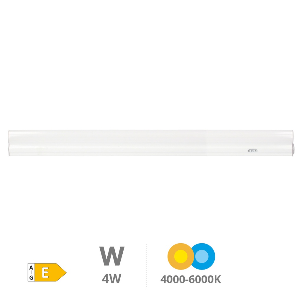 Siluas Régua LED T5 300 mm 4 W 4000K - 6000K