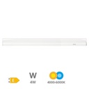 Siluas Réglette LED T5 300 mm 4 W 4000K - 6000K