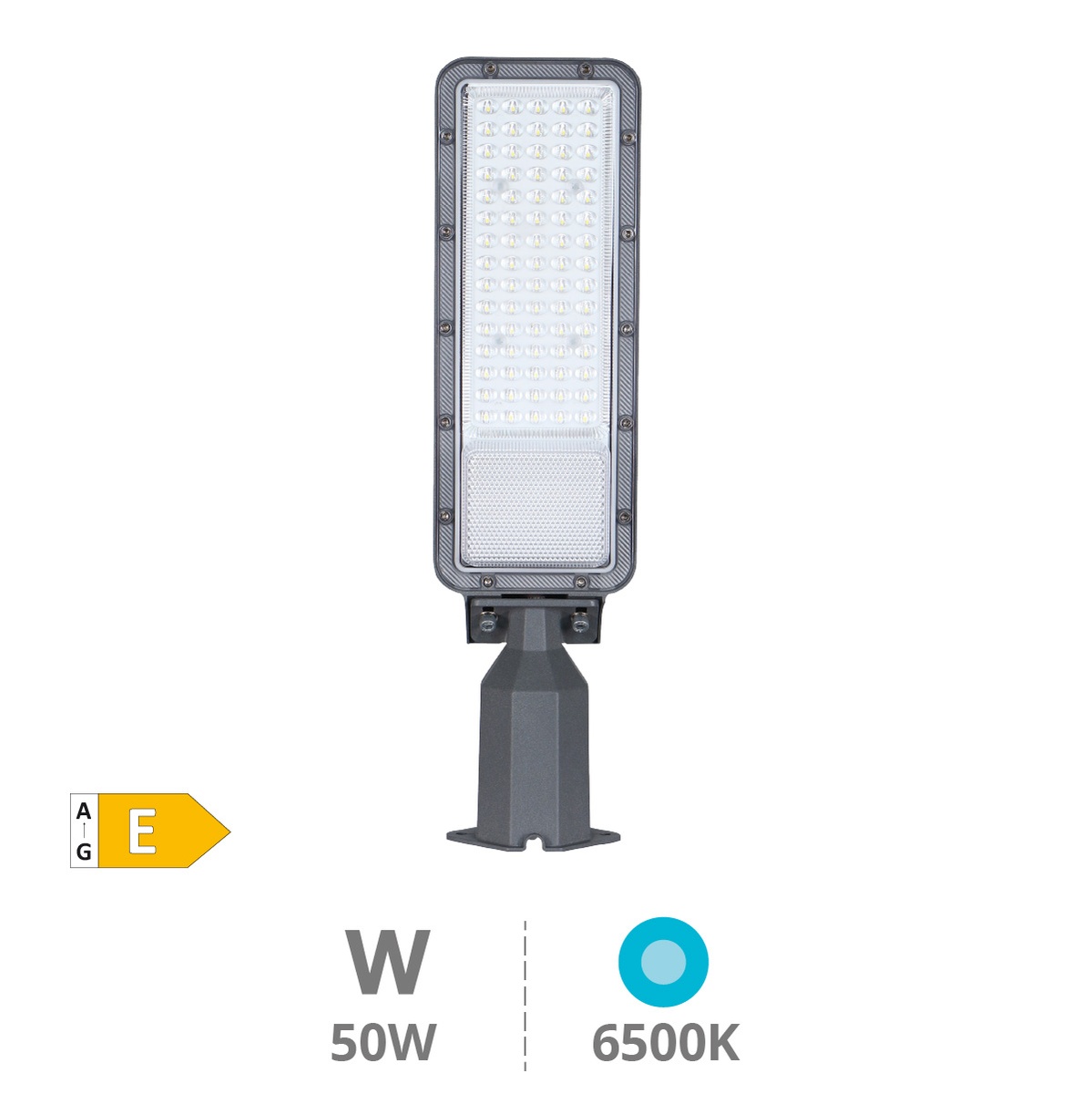 Candeeiro LED de rua Pemali 50W 6500K IP65 - Pro Line