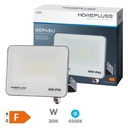Sepasu aluminum LED floodlight 30W 6500K IP65 Grey