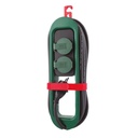 2 way socket with cover (3x1.5mm) 3.2M