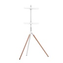 Soporte de pie trípode blanco para TV 45" - 65"