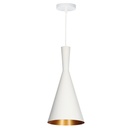 Lâmpada de teto pendente Série Ekiti E27 Ø180mm Branco