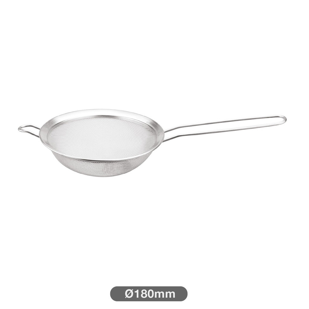 Stainless steel mesh strainer Ø14cm