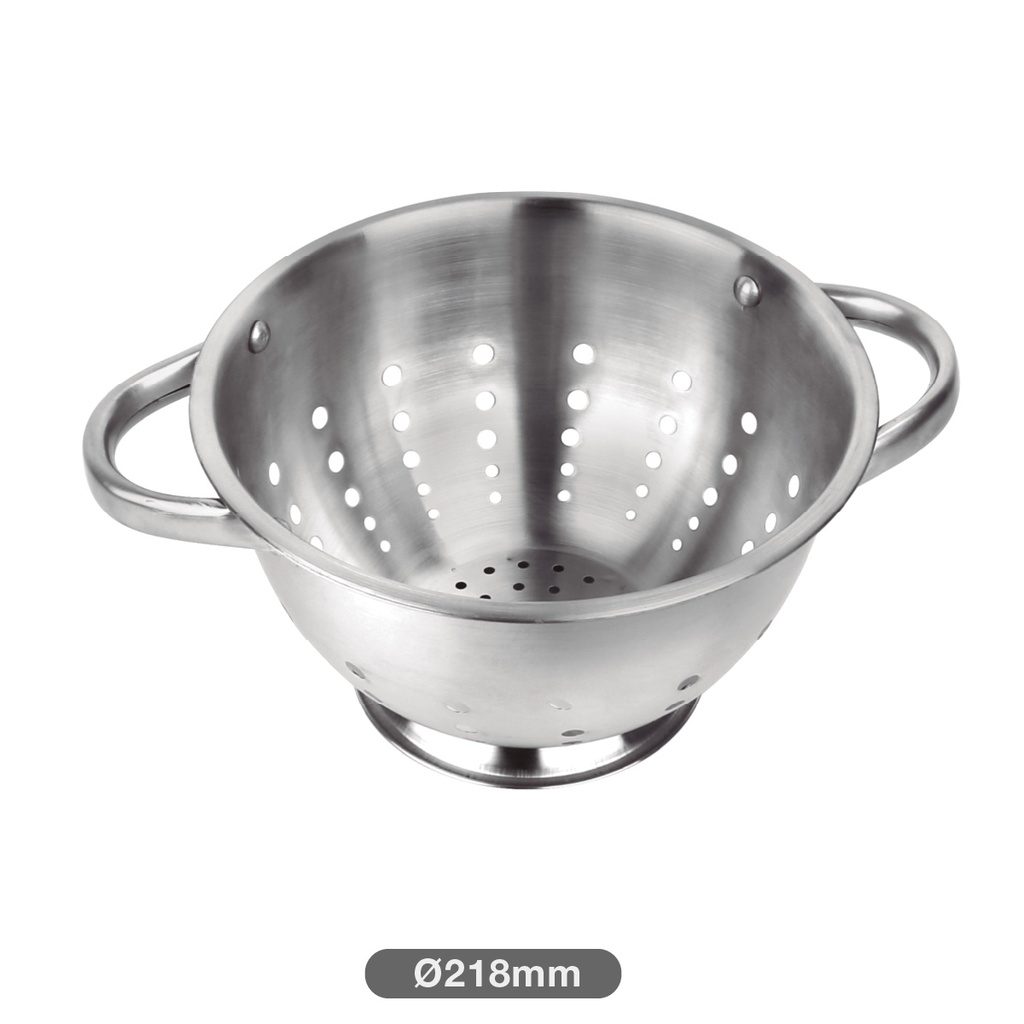 Escorredor com asas aço inox Ø26cm