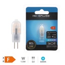 Lâmpada LED 1.5W G4 6000K 12V - 6u retrátil