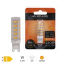 LED bulb 4.8W G9 3000K - 6u retractable