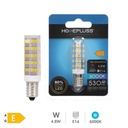 Tubular LED bulb 4.8W E14 6000K - 6u retractable