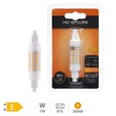 Linear LED bulb 78mm 7W R7s 3000K - 6u retractable