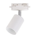 GU10 tracklight fixture monophase White