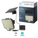 Kanpa solar LED bulkhead with movement and night sensor 6W 6500K