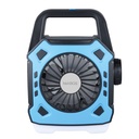 Ventilador de camping Stawell con linterna LED 180Lm