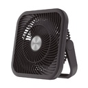 Ventilador portátil Rayma multifuncional 25cm 9W Preto