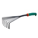 Rastrillo de jardinería 140mm