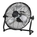 Ventilador portátil metálico de suelo Nuoro Ø40cm 15W motor DC Negro