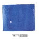 Tarpaulin 90gr 10x15M Blue