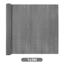 Clôture en PVC 1x3M Gris