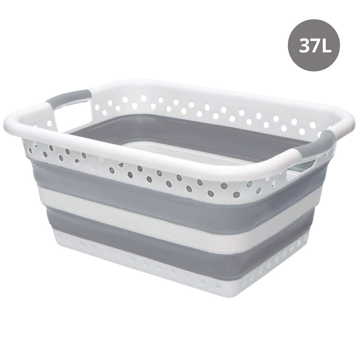 Cesto ropa plegable 37L
